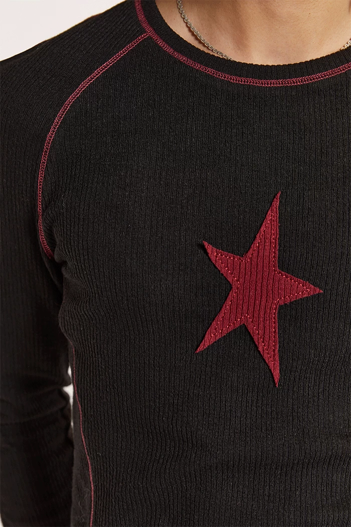 Black Starstruck Tee - Image 2
