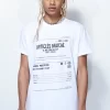 White Receipt T-Shirt
