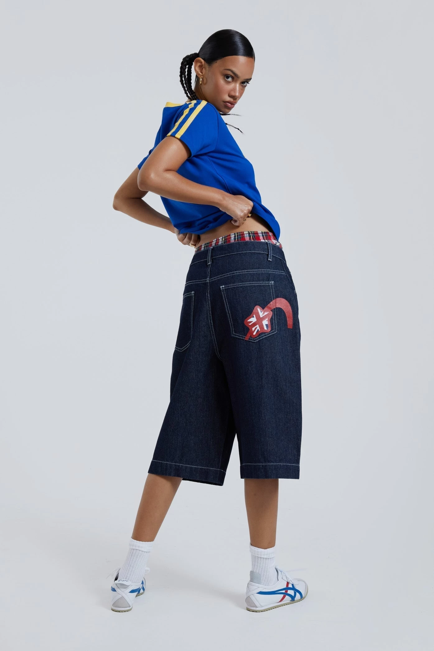 Jaded London Jumbo Denim Jorts - Image 5