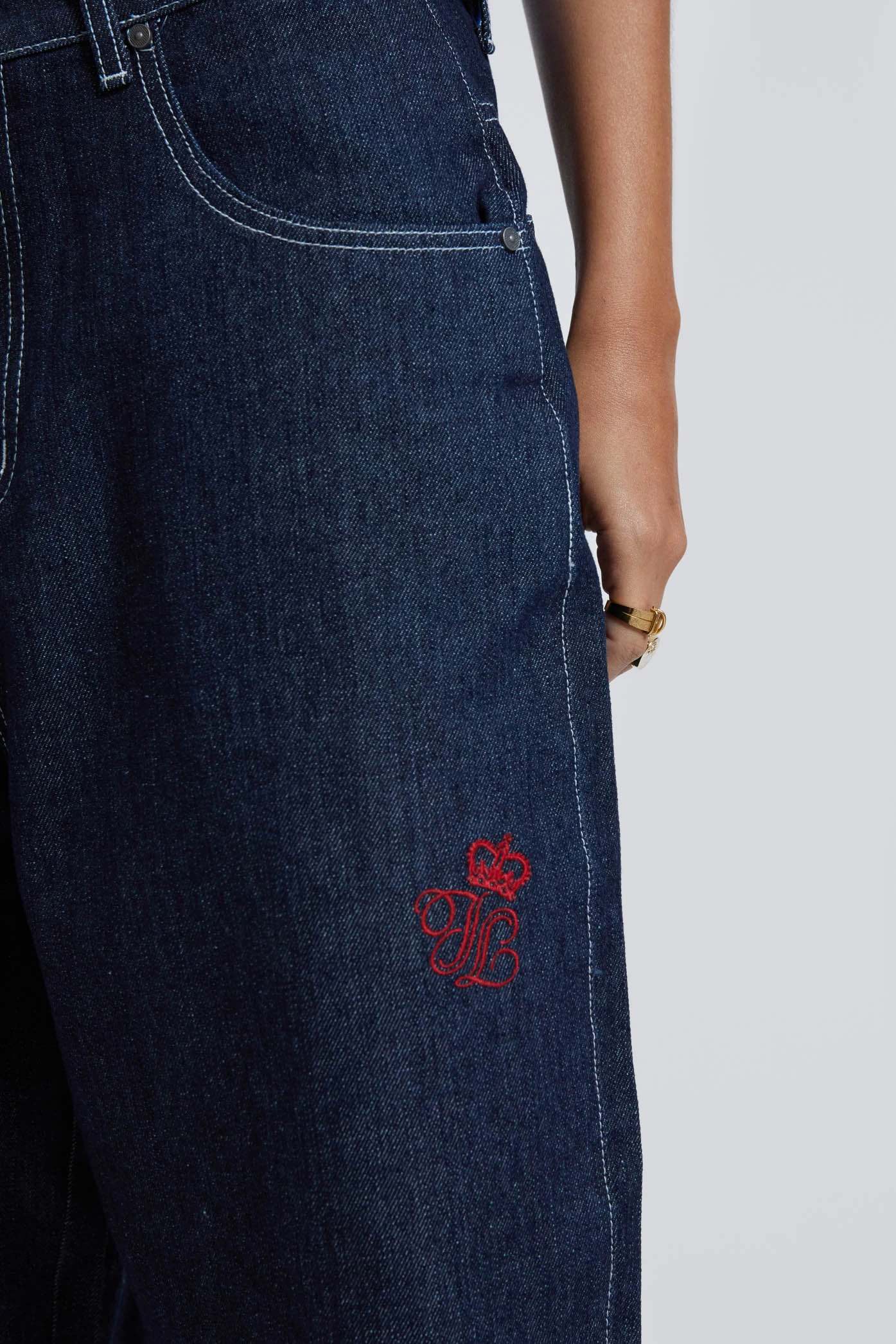 Jaded London Jumbo Denim Jorts - Image 7
