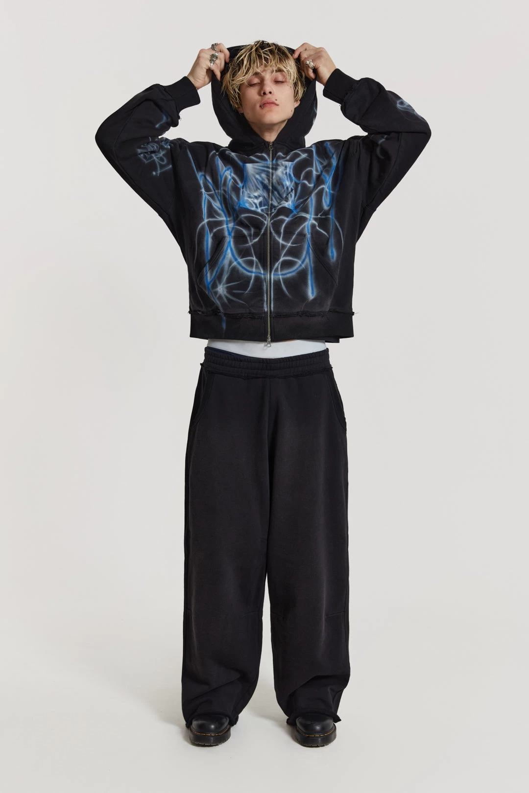 Light Across The Water Zip Up Hoodie - Image 2