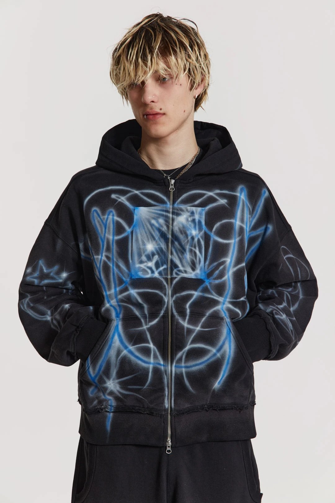Light Across The Water Zip Up Hoodie - Image 3