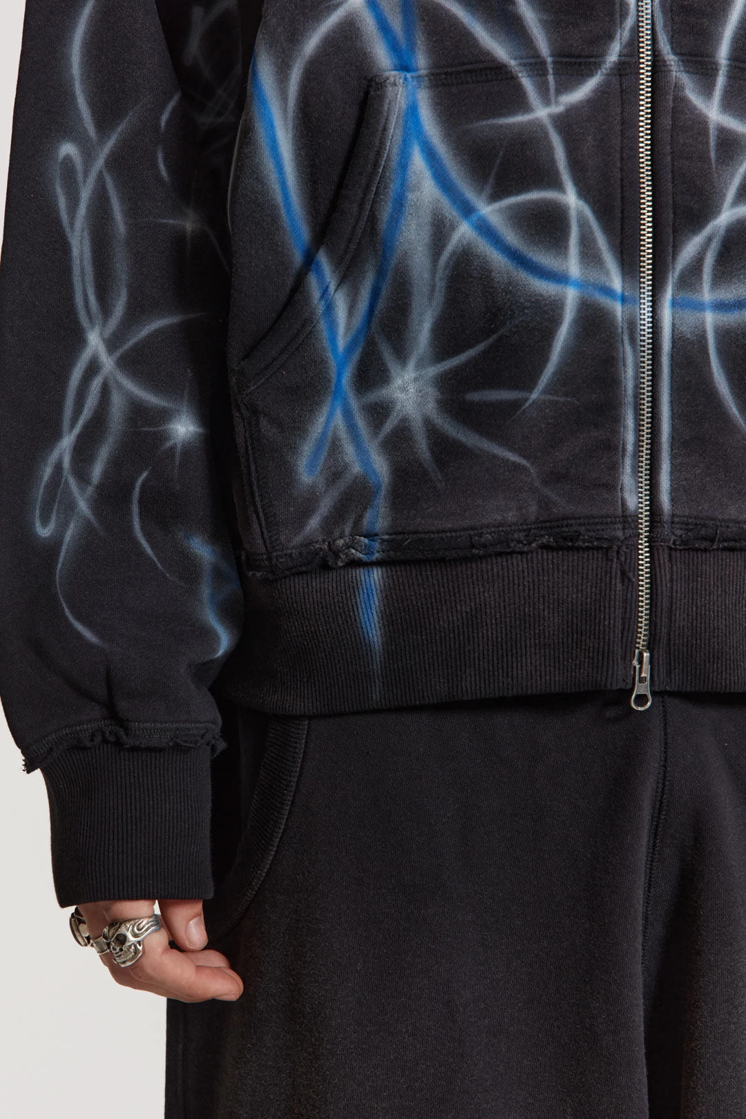 Light Across The Water Zip Up Hoodie - Image 9