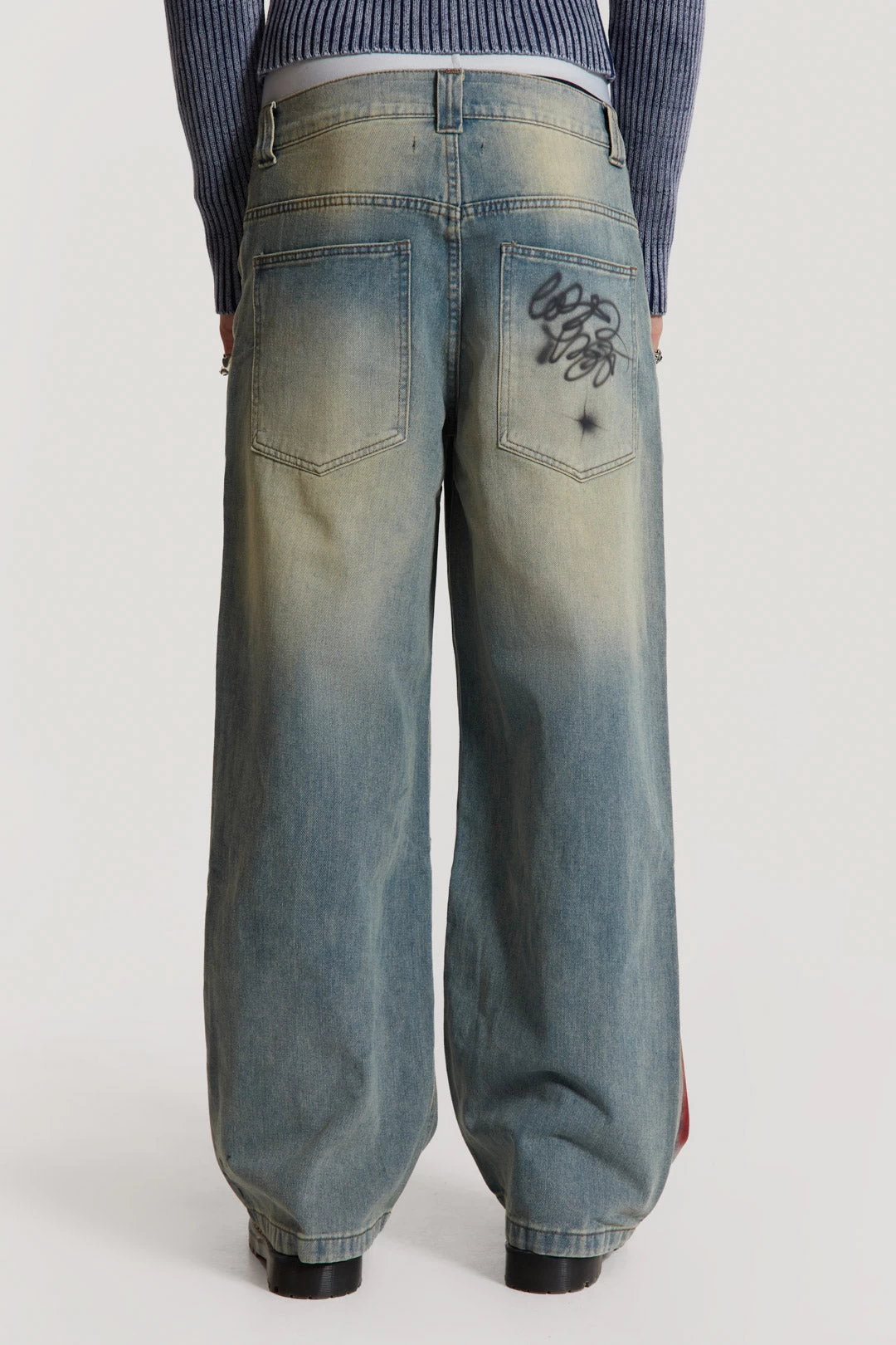 Drifting Through Space Baggy Jeans - Image 4