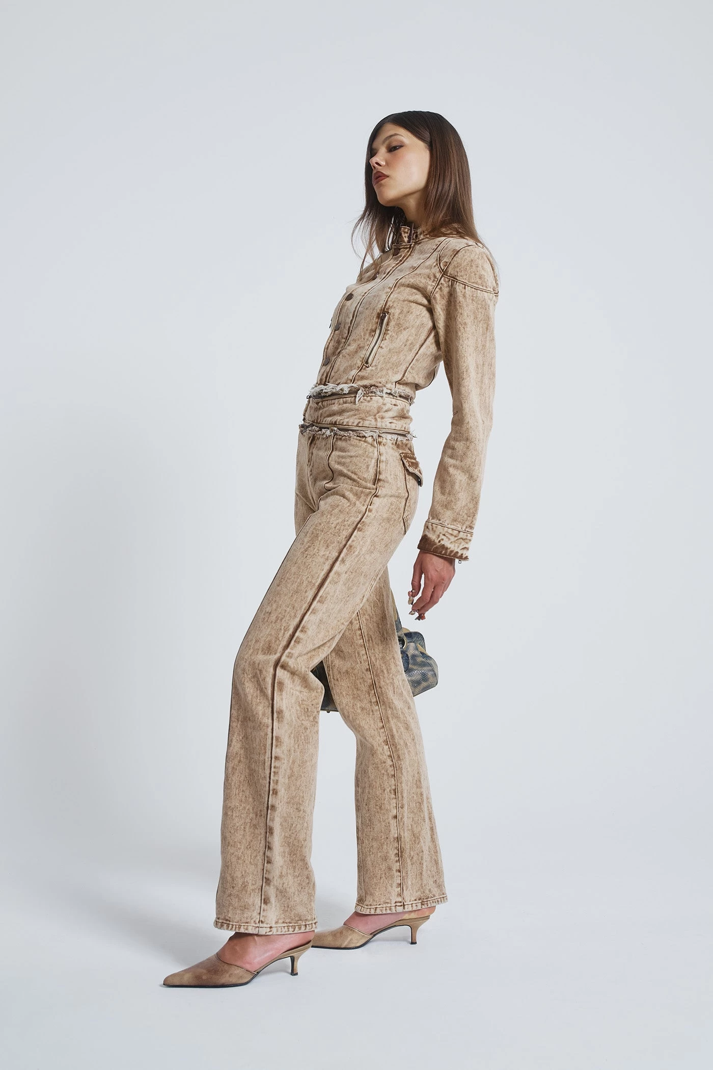 Jaded London Not My First Rodeo 6 In 1 Multi-wear Denim Jumpsuit - Image 8