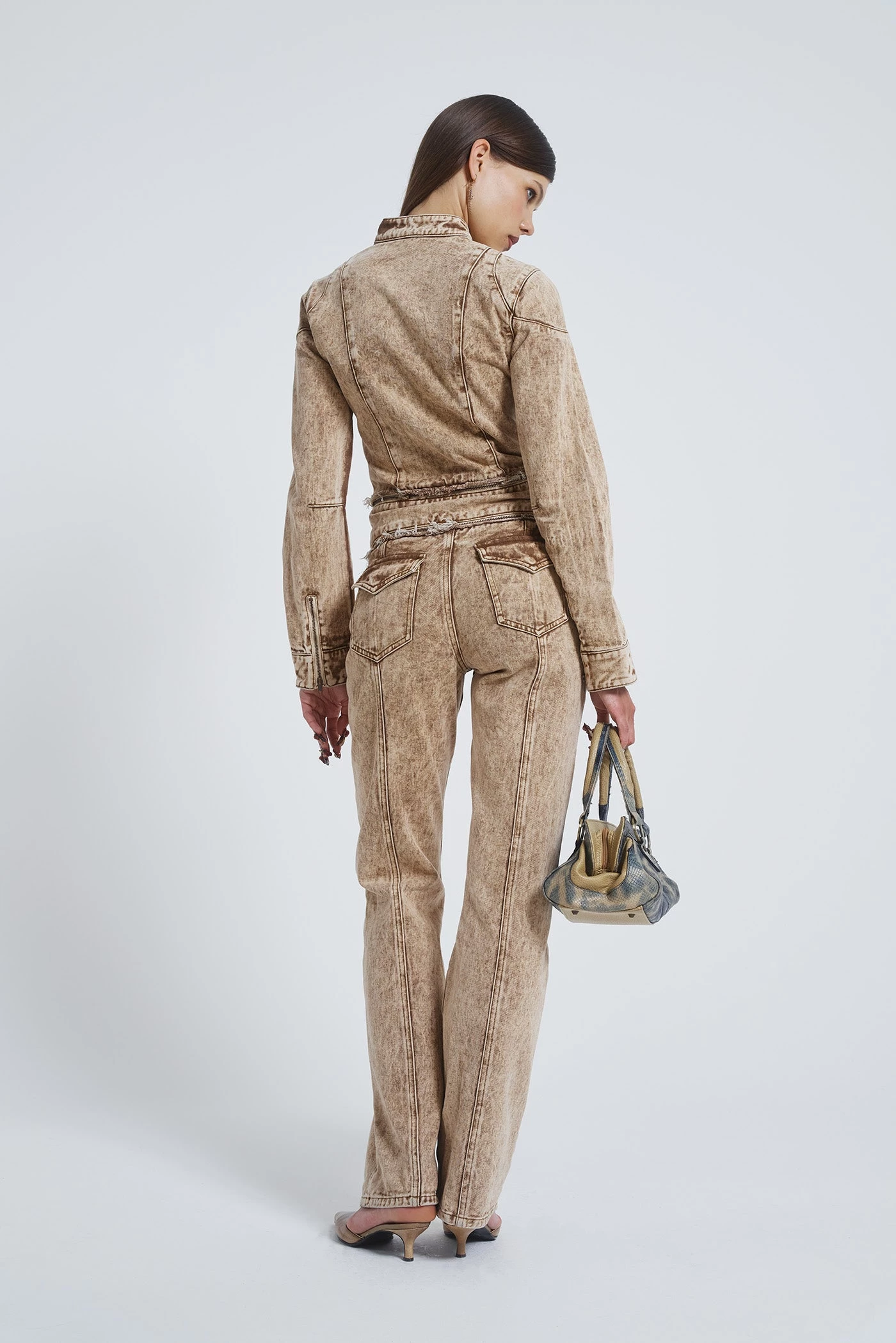 Jaded London Not My First Rodeo 6 In 1 Multi-wear Denim Jumpsuit - Image 2