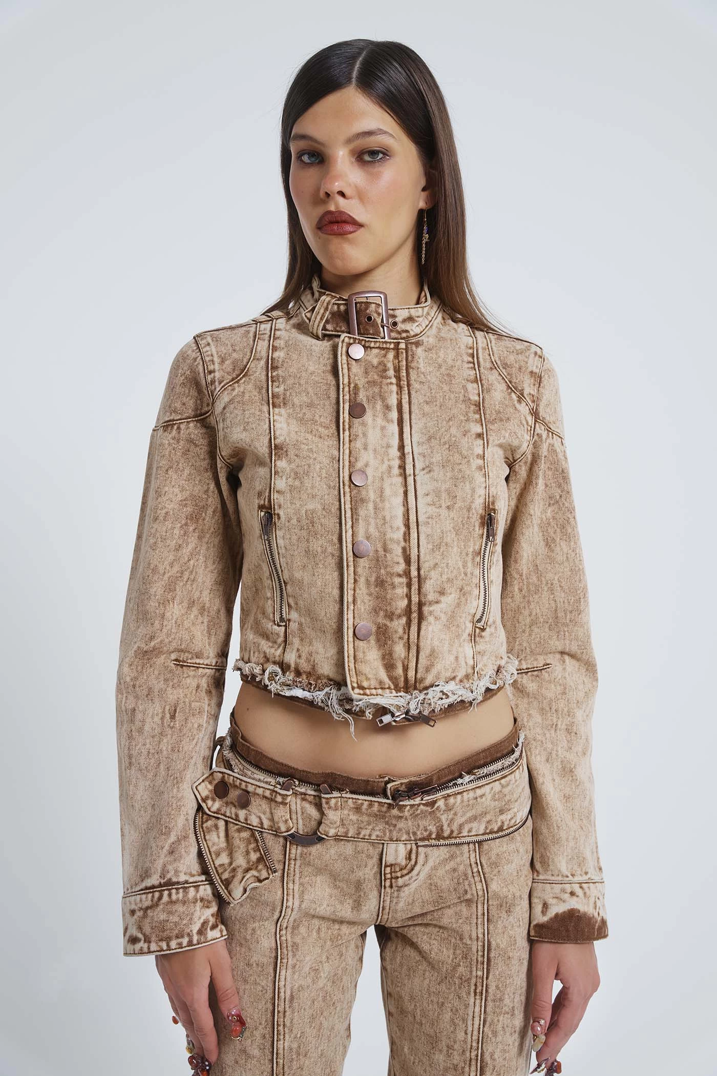 Jaded London Not My First Rodeo 6 In 1 Multi-wear Denim Jumpsuit - Image 5