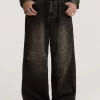Washed Black Razor Jean
