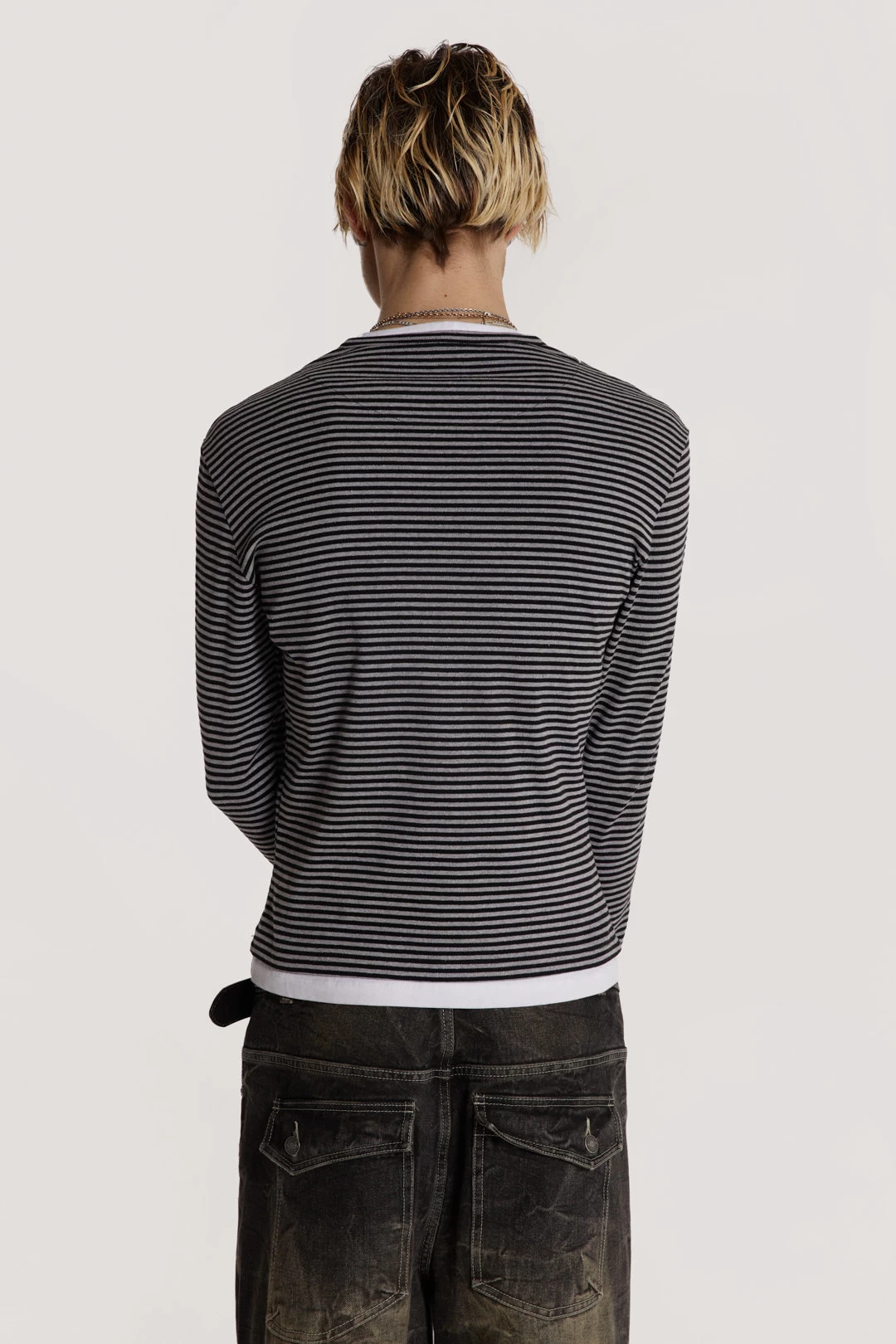 Lithium Stripe Layered Long Sleeve - Image 4