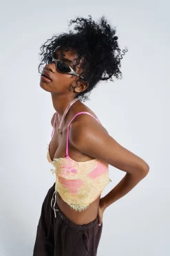 Jaded London Pink Lorelai Corset