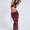 Selene Mesh Maxi Skirt