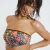 Untamed Bandeau Scarf Bikini Top