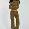 Jaded London Devon Linen Cargo Trousers
