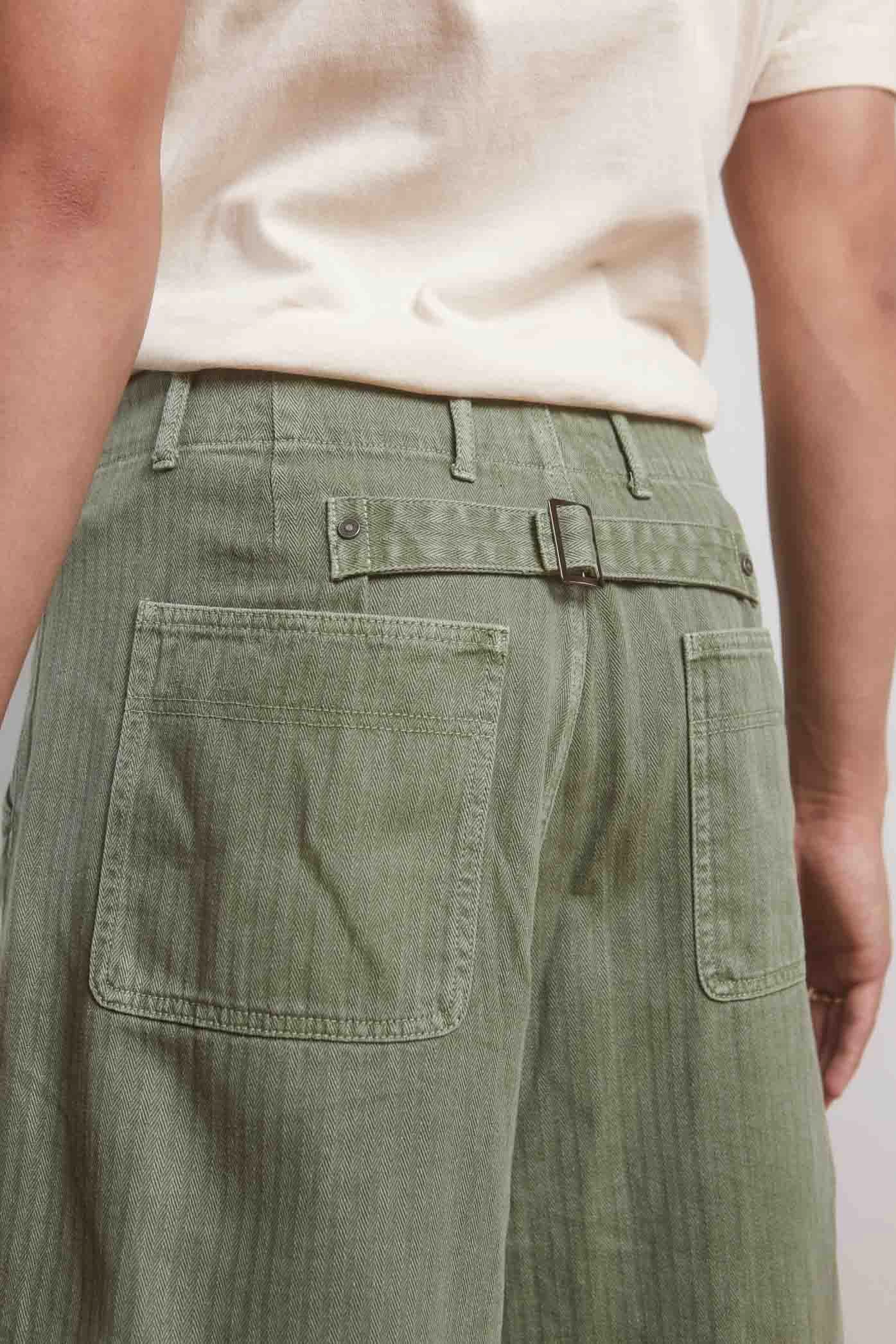Khaki Balloon Pants - Image 4