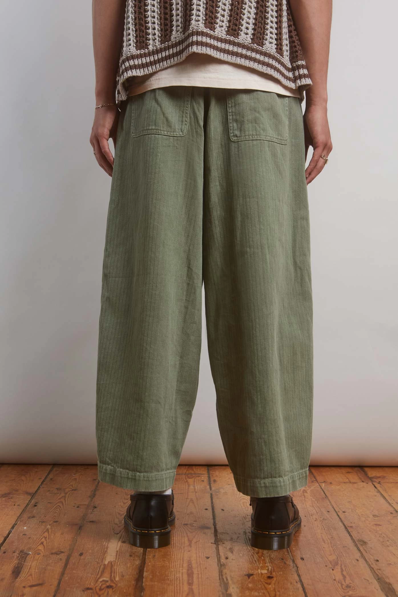 Khaki Balloon Pants - Image 5