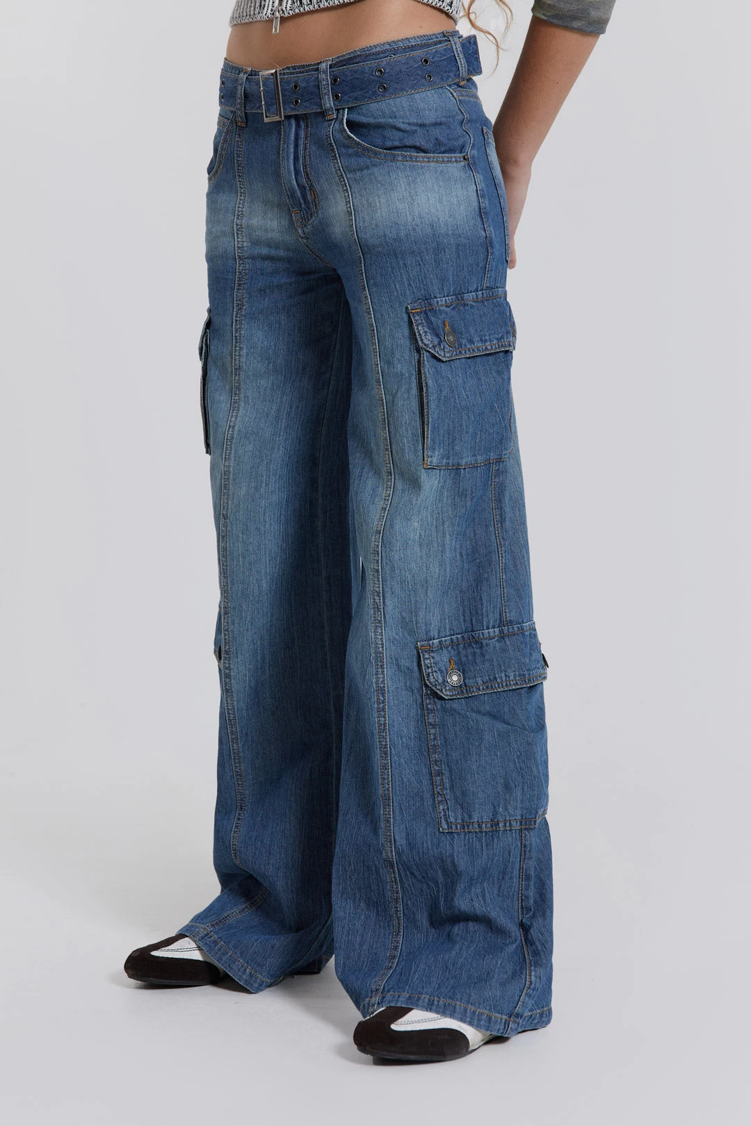 Jaded London Tundra Cargo Jeans - Image 2