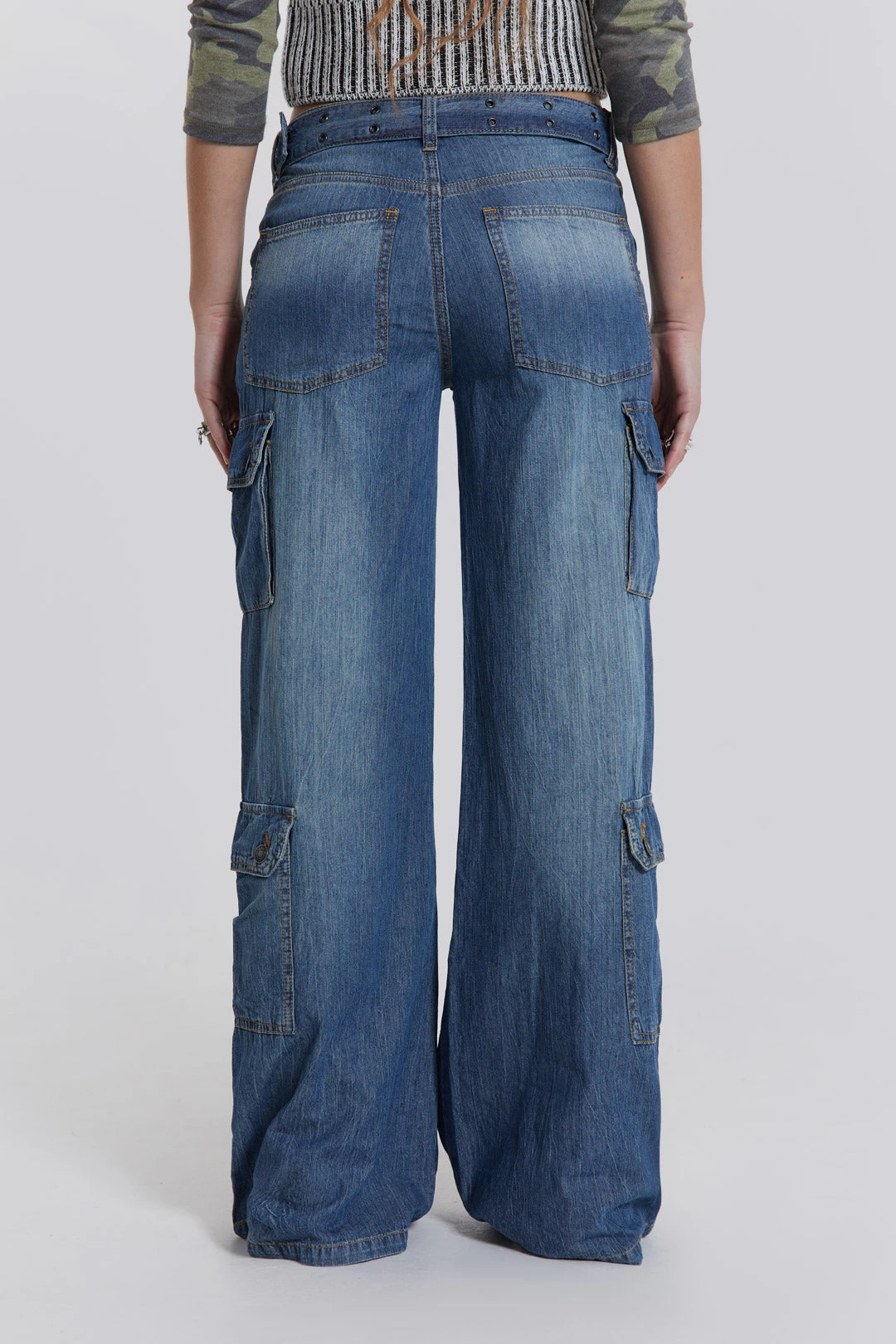 Jaded London Tundra Cargo Jeans - Image 3