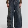 Jaded London Zenith Double Layer Seam Colossus Baggy Jeans