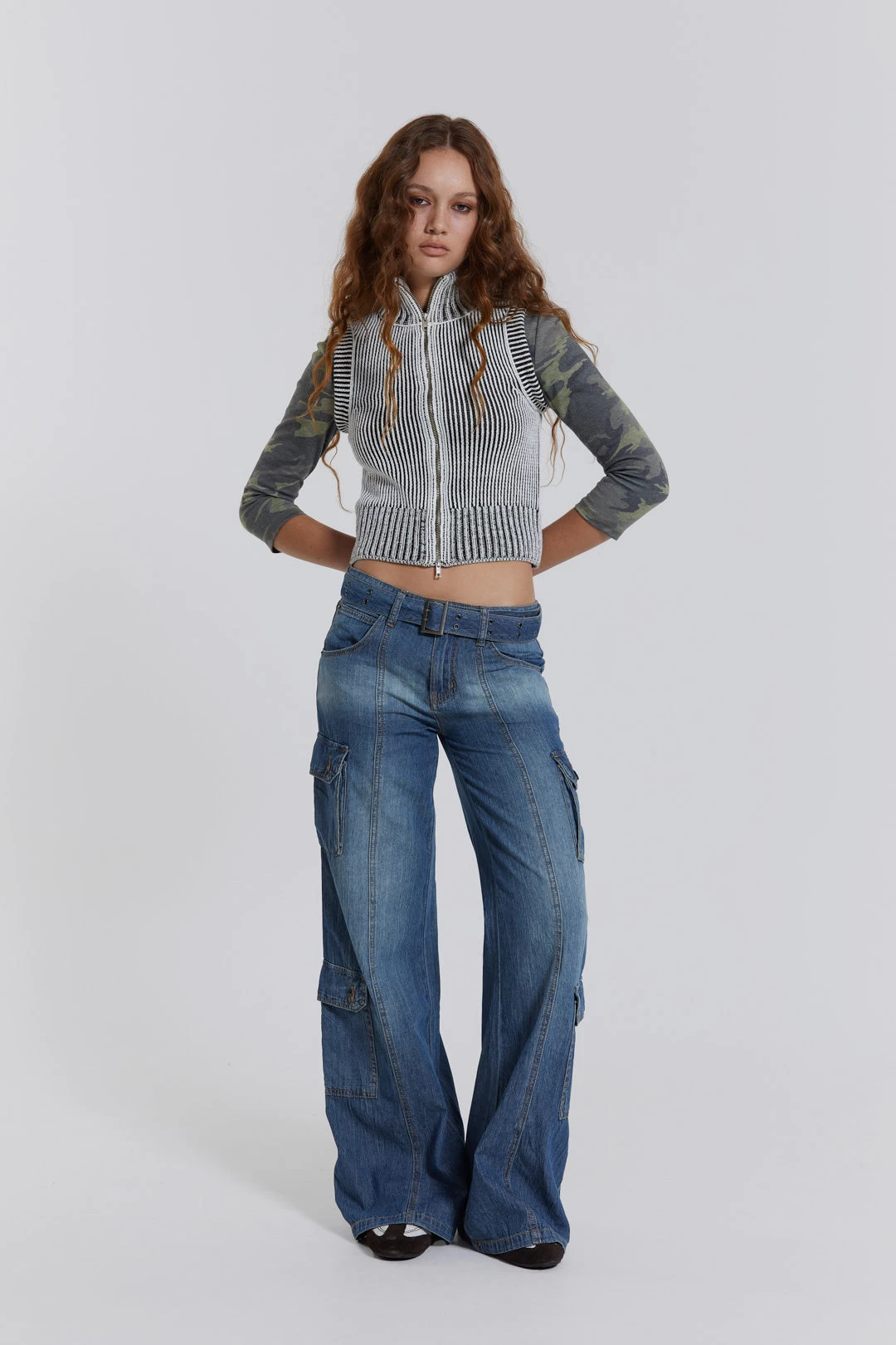 Jaded London Tundra Cargo Jeans - Image 4