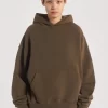 NTRLS Mocha Oversized Hoodie