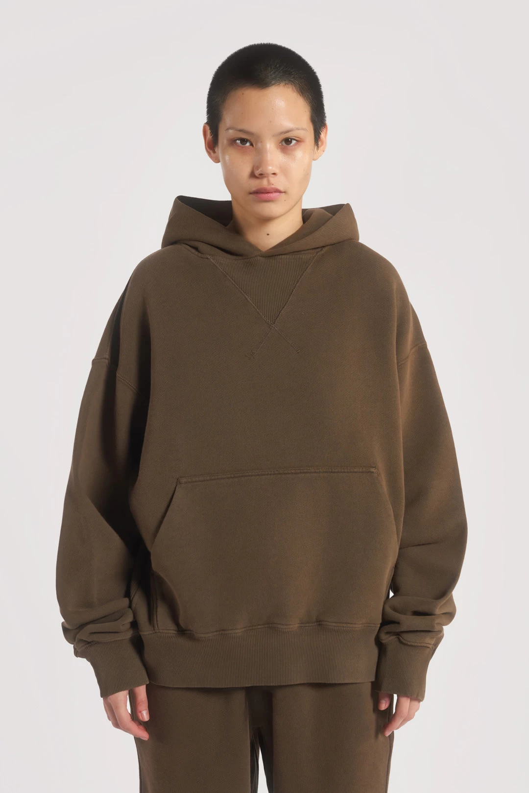 NTRLS Mocha Oversized Hoodie