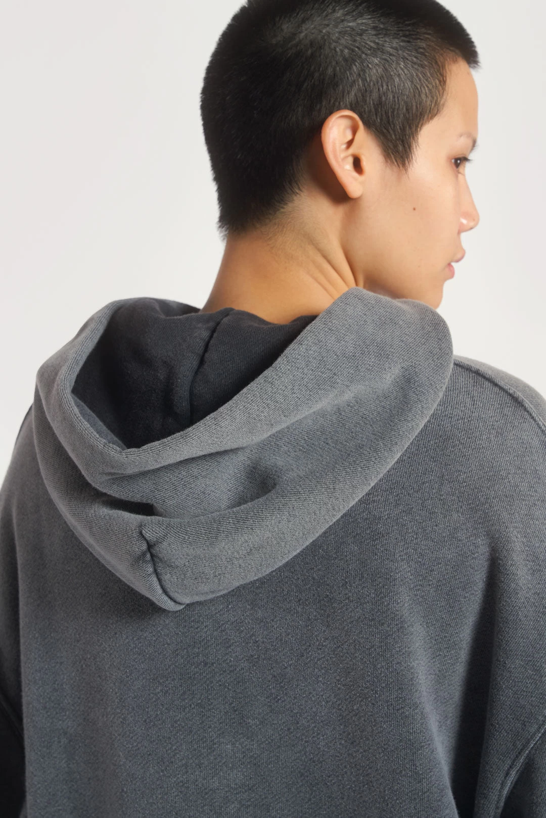 NTRLS Chrome Grey Oversized Hoodie - Image 8
