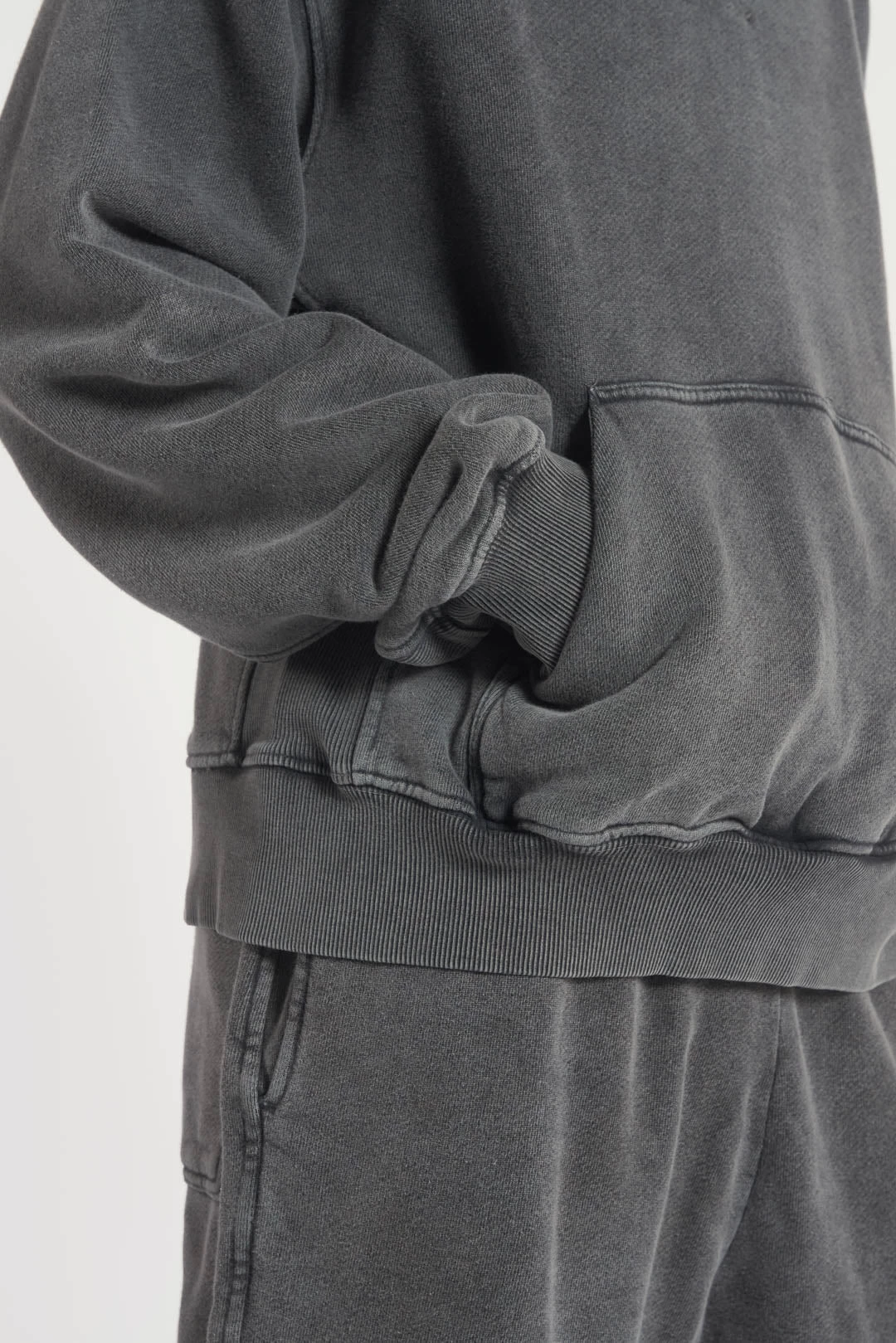 NTRLS Chrome Grey Oversized Hoodie - Image 10