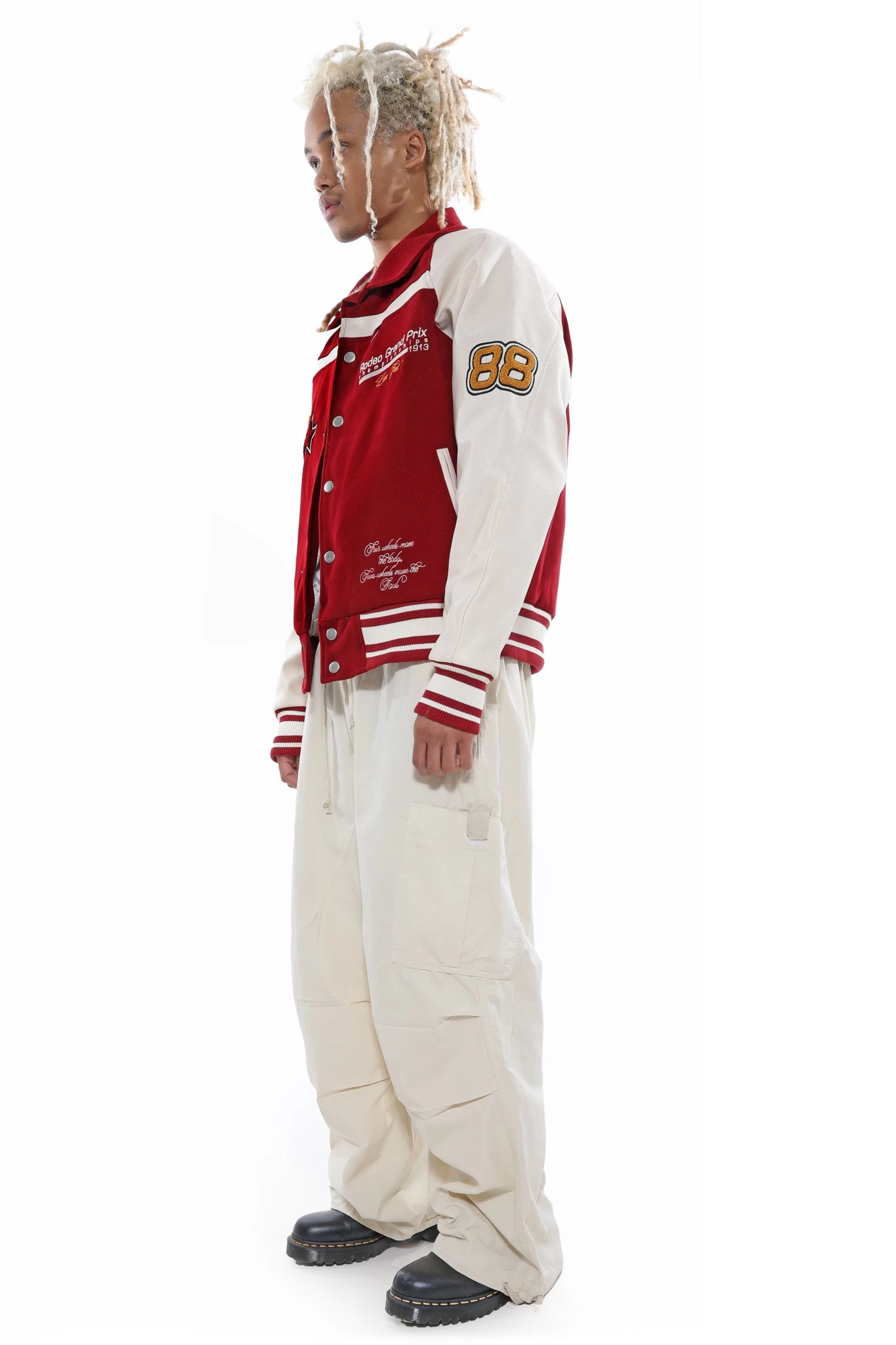 Red Rodeo Varsity Jacket - Image 2