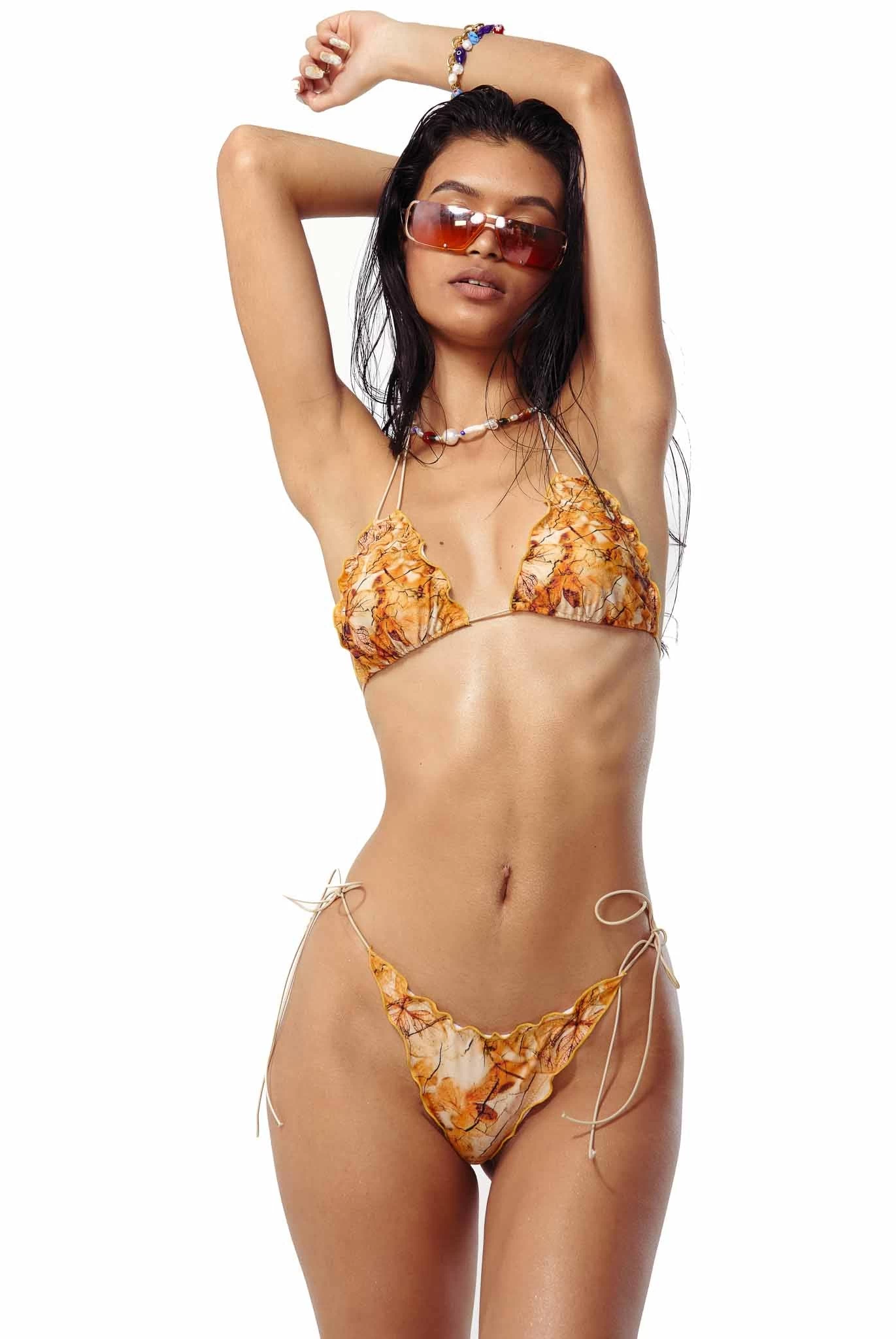 Jaded London Willow Frill Bikini Bottoms - Image 2