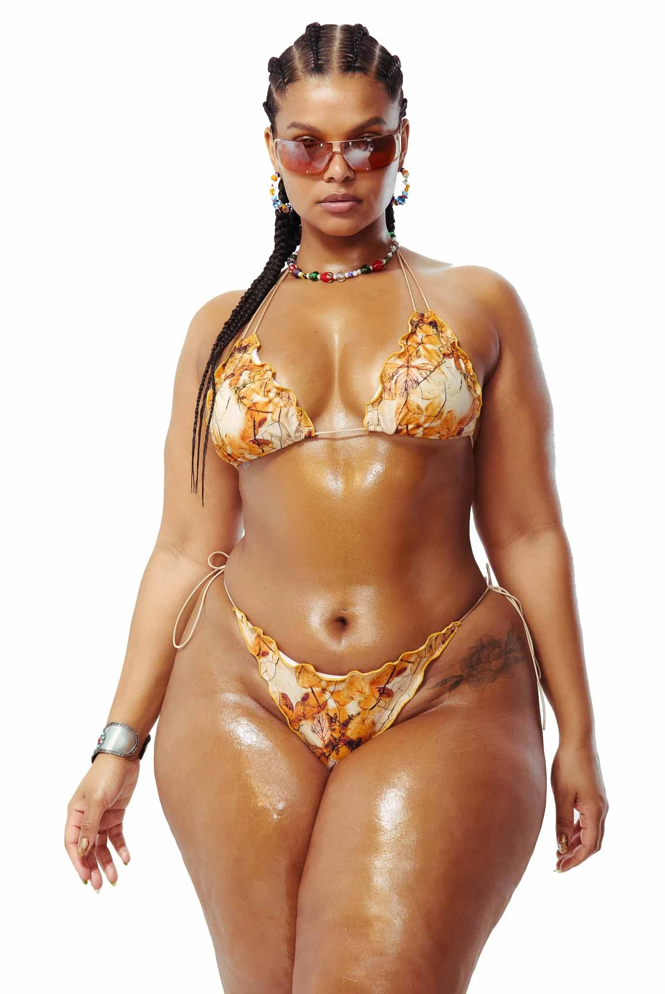 Jaded London Willow Frill Bikini Bottoms - Image 3