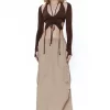 Jaded London Parachute Maxi Skirt