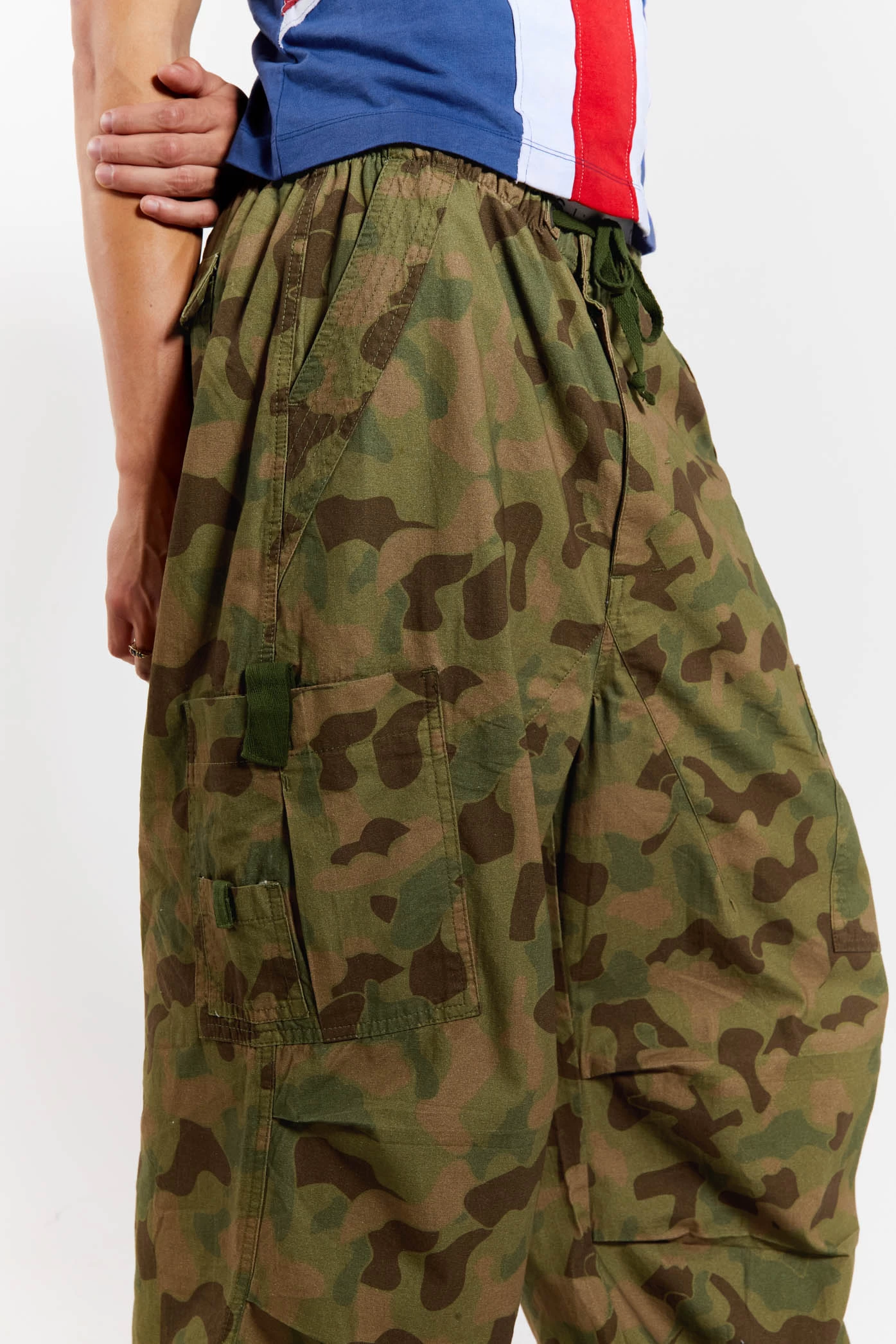 Duck Camo Parachute Pants - Image 4