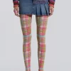 Jaded London Checked Out Tights