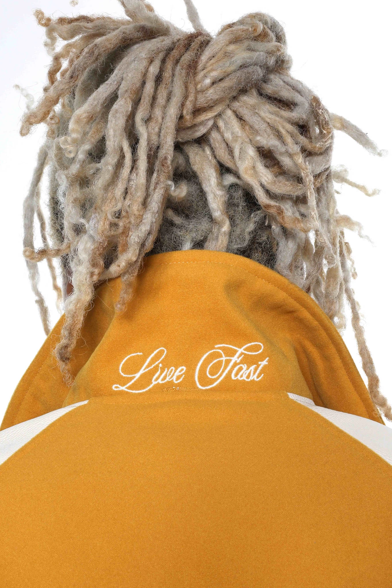 Yellow Rodeo Varsity Jacket - Image 3