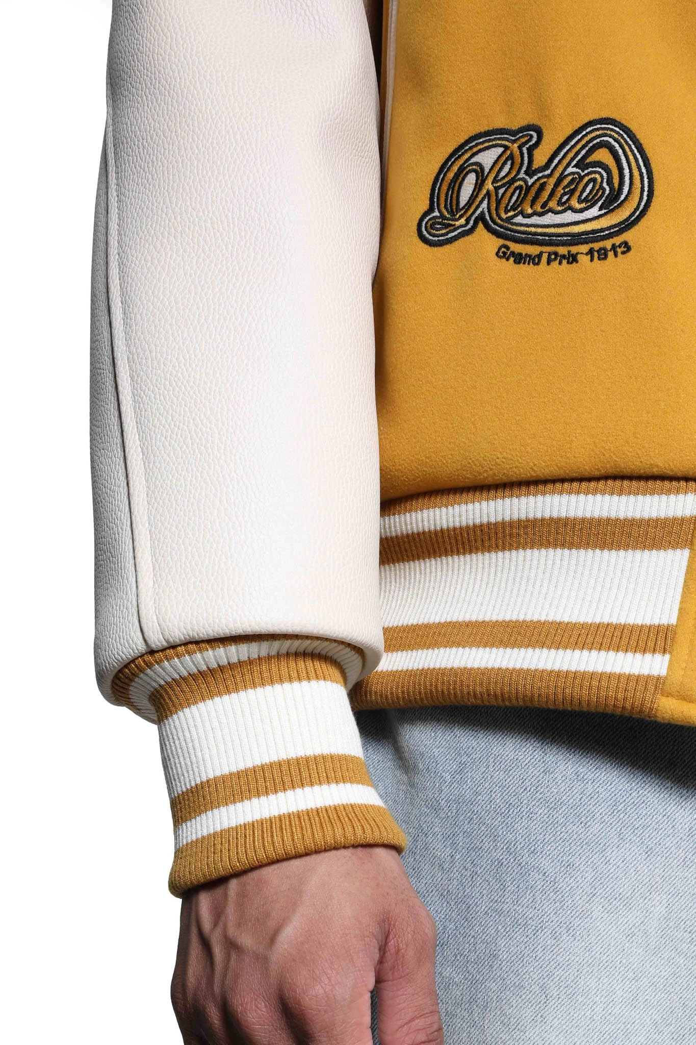 Yellow Rodeo Varsity Jacket - Image 5