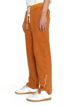 NTRLS Rust Orange Cuffed Joggers