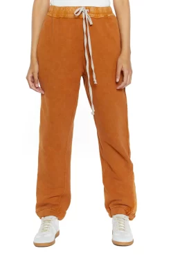 Jaded London NTRLS Rust Orange Cuffed Joggers