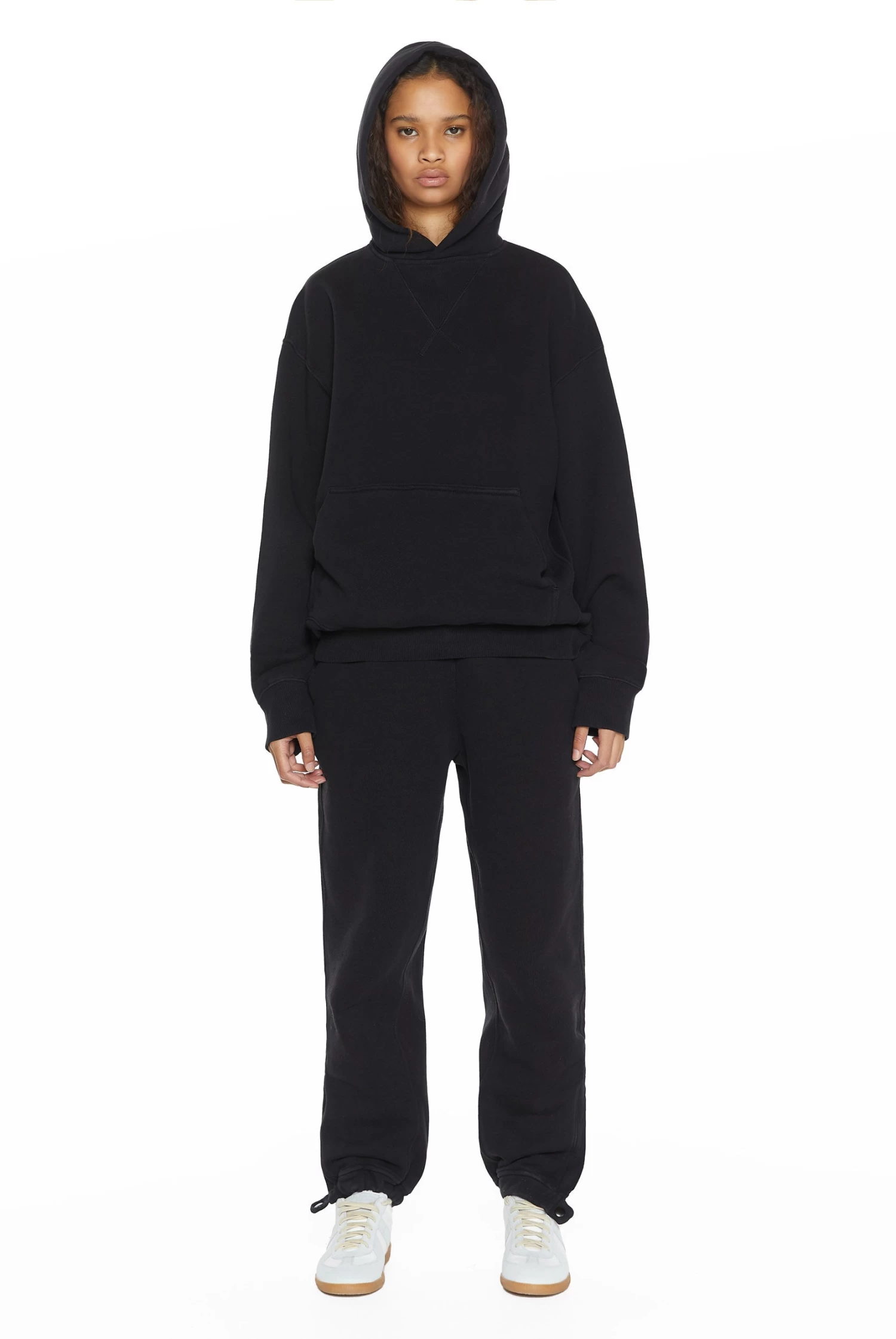 Jaded London NTRLS Dust Black Oversized Hoodie - Image 3