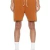 NTRLS Rust Orange Relaxed Shorts