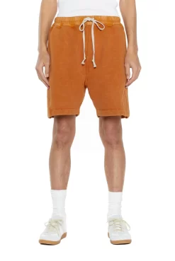 NTRLS Rust Orange Relaxed Shorts