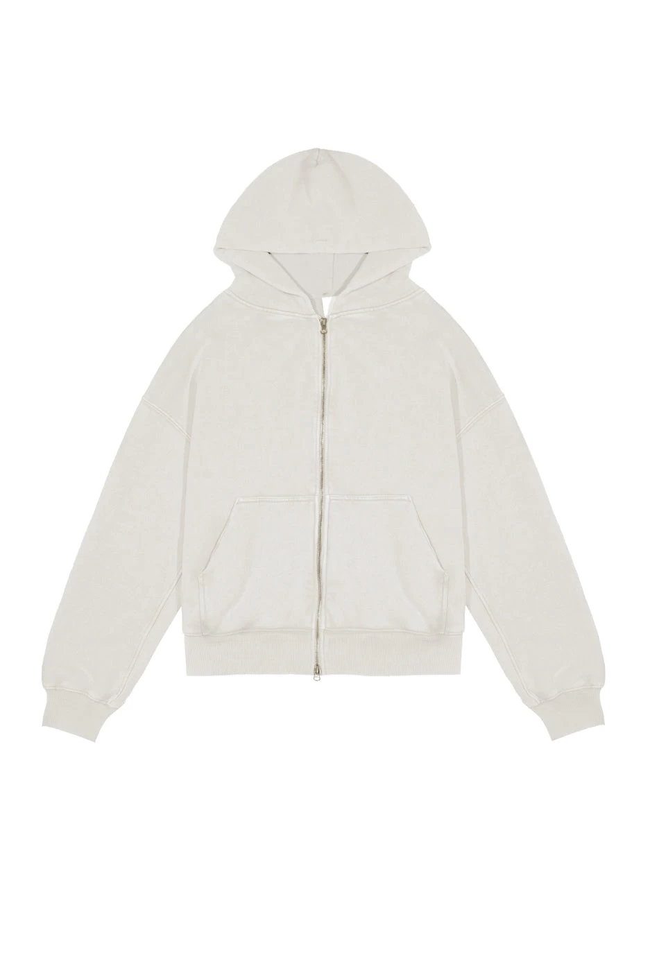 NTRLS Stone Oversized Zip Through Hoodie - Image 2