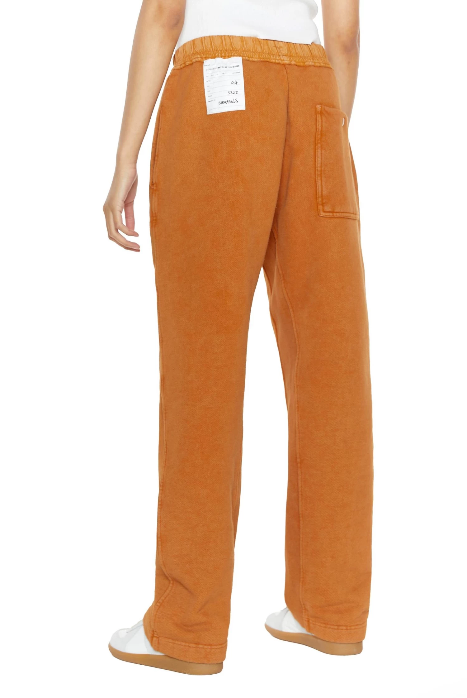 Jaded London NTRLS Rust Orange Relaxed Joggers - Image 4