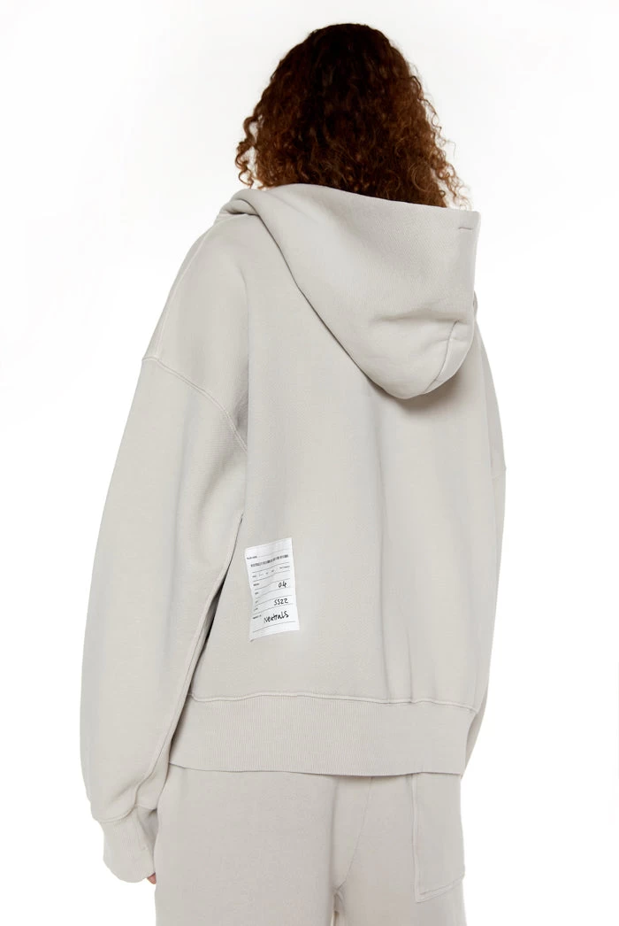 NTRLS Stone Oversized Zip Through Hoodie - Image 5